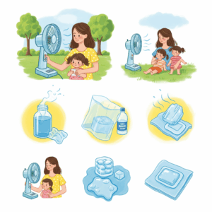 staying cool summer fun